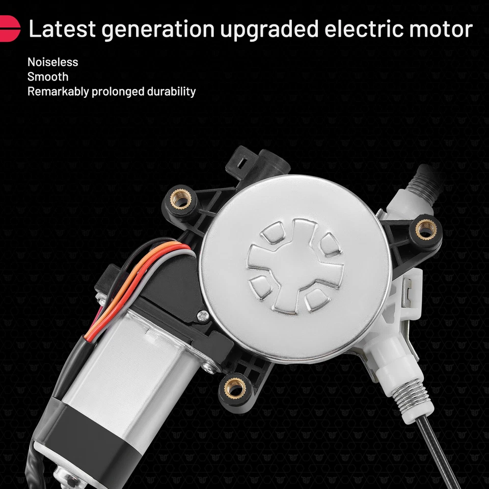 Front Left Power Window Regulator with Motor 748-129 for 03-08 Honda Pilot 3.5L Foto 4 de 4