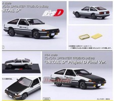 AUTOART 1:64 Toyota AE86 Sprinter Trueno Initial D Car Model Alloy Diecast Gifts