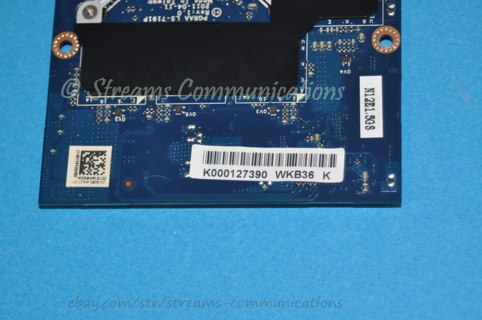 TOSHIBA Qosmio X775-3DV78 Gaming Laptop Video Card K000127390 LS-7191P - Image 4 of 4
