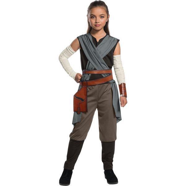 Rubies Star Wars The Last Jedi Rey Girl's Fancy Dress Costume