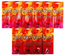 DEVOTED CREATIONS "GLORY" ENERGIZING TANNING SERUM - LOT OF 10-.7Z PKTS - 60.RV