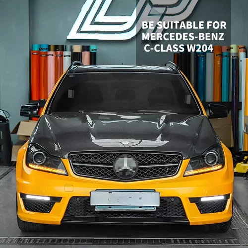 For 2011-14 Mercedes Benz C-Class W204 Pair LED Front Headlight Full Assembly - Picture 6 of 6