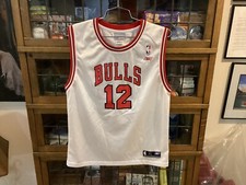 VTG Kirk Hinrich 12 Chicago White Bulls REEBOK Authentic Jersey SZ Youth XL