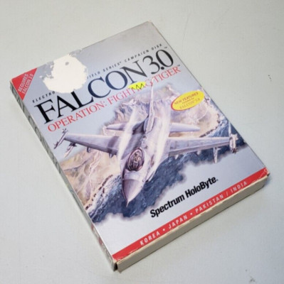 Falcon 3.0 Operation Fighting Tiger -Spectrum Holobyte - FLOPPY IBM 1.2Mb 5 1/4'