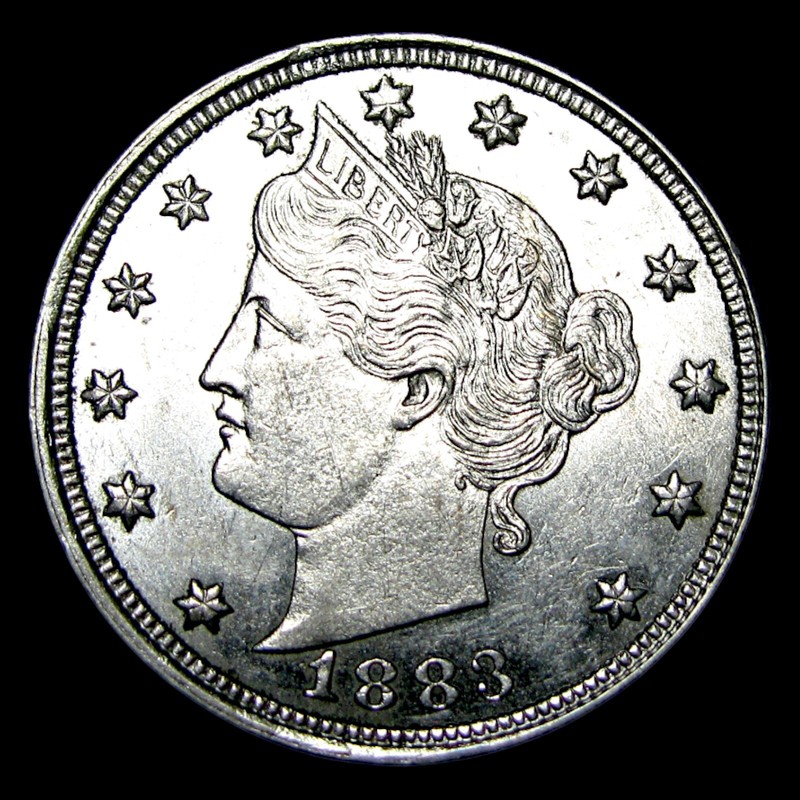 1883 Liberty V Nickel ---- Unc Condition Coin ---- #245E