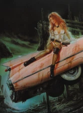 1997 LUIS ROYO Poster 16.5" x 11.75" Spanish Vintage Item #3 - DAMAGE - READ