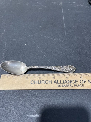 Trajan 1892 Pattern by Reed & Barton Sterling Silver 5 7/8" Spoon Dated 1902 32g