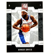 Baron Davis 2009-10 Donruss Elite Card #46 NBA Los Angeles Clippers
