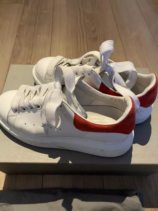 Sneakers Alexander McQueen Woman Color Red