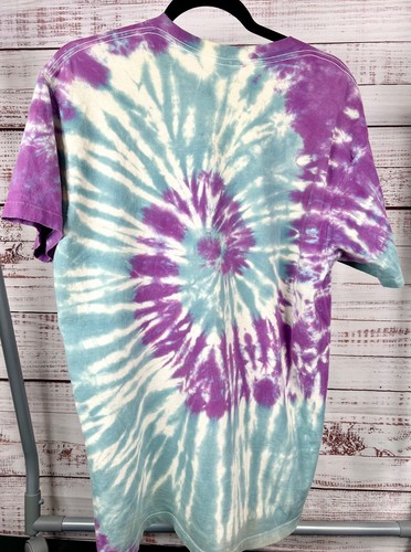 Vintage Single Stitched Tie-Dye T-Shirt Size Large - 第 3/3 張圖片