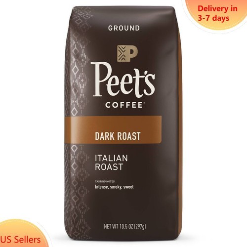 Peet's Italian Dark Roast Ground Coffee - 10.5oz