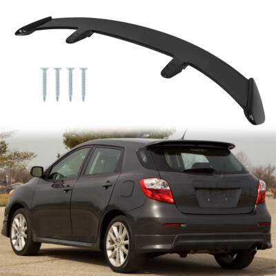 52'' Rear Roof Spoiler Trunk Lip Wing Carbon Fiber Style For Toyota Matrix 09-14
