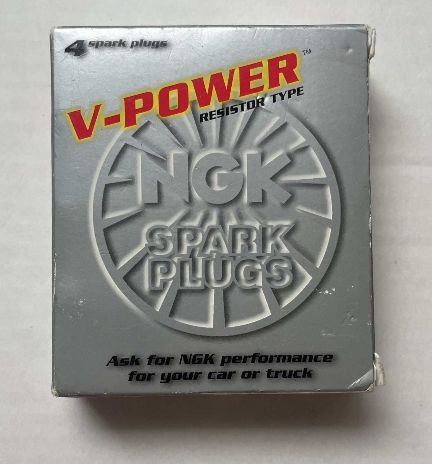 NGK V-Power BKR6E11 Spark Plugs - Vintage Stock, Made In USA, Set Of 6