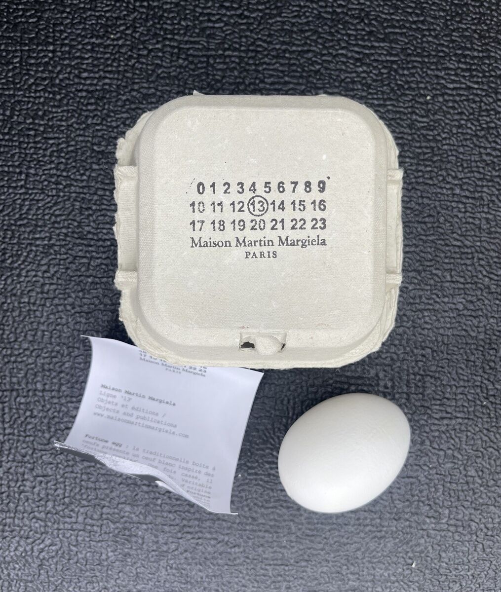 Maison Martin Margiela Fortune Egg Rare Line 13 Archive HTF Maison Martin Margiela Fortune Egg Rare Line 13 Archive HTF