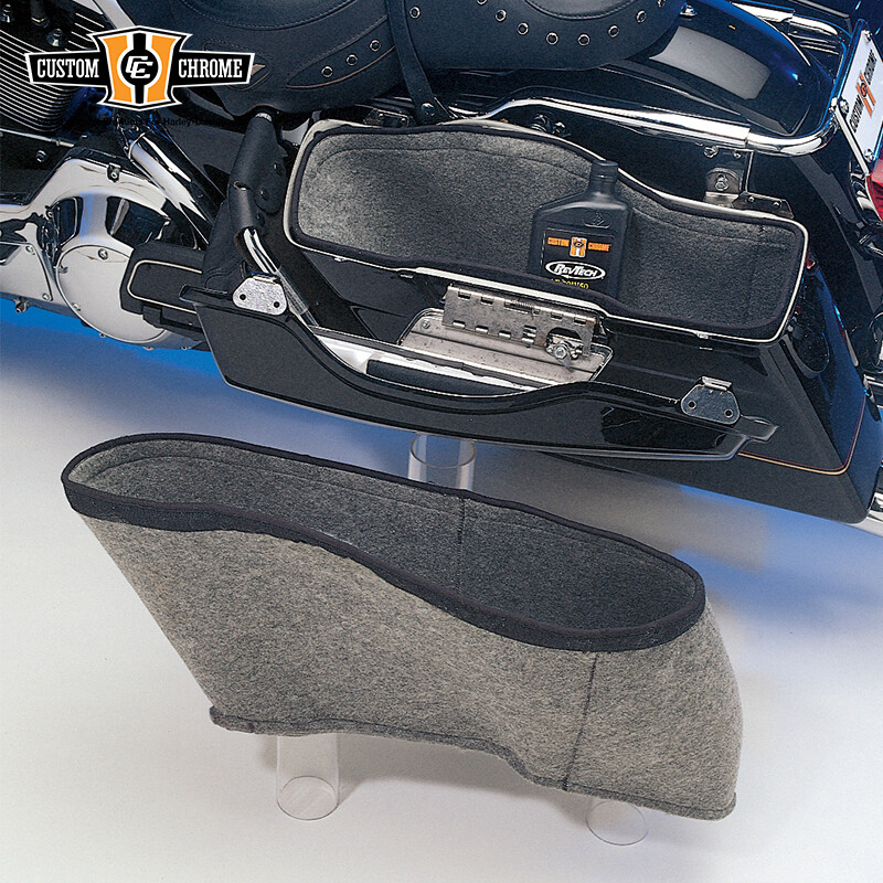Saddlebag Saddle bag Insert Carpet Liner Fits For Harley Davidson Touring  93-13