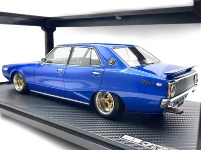 IG3272 Ignition Model 1/18 Nissan Skyline 2000 GT-X (GC110) Blue