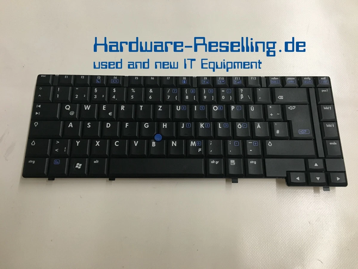 Clavier HP QWERTZ Allemand Pour EliteBook 8510P - NSK-H4B0G (ouvert Jamais Utilisé)