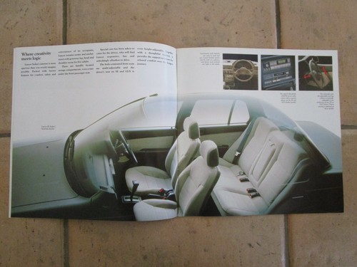 1980's MITSUBISHI LANCER SEDAN SALES BROCHURE - BUY IT NOW - Picture 4 of 9