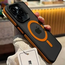 Magnetic Phone Case For iPhone 16 15 14 13 12 11 Pro Max Plus Bumper Hard Cover