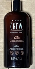 American Crew Classic 3 in 1 Conditioner Shampoo Body wash (33.8 Fl Oz)