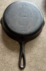 GRISWOLD SMALL BLOCK ERIE PA. NO. 6 CAST IRON SKILLET