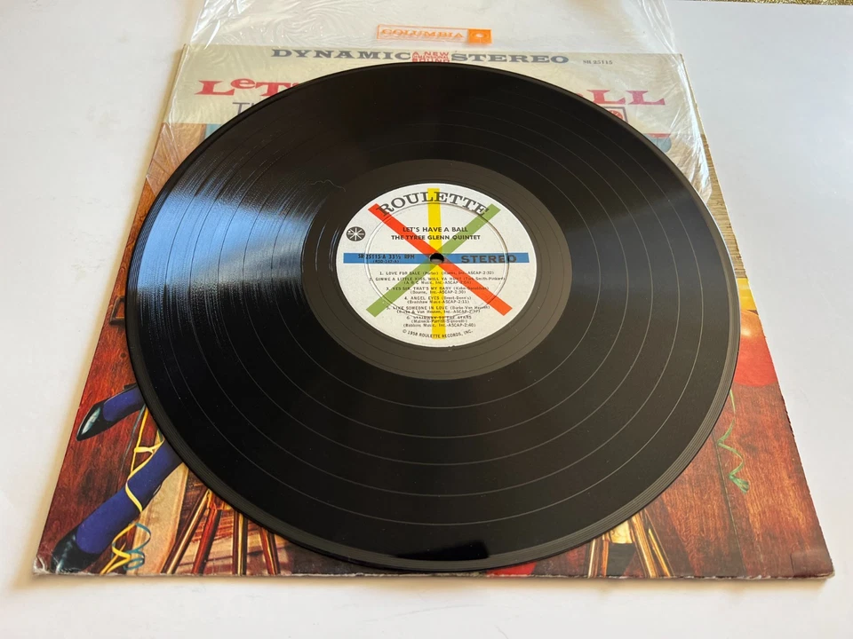 Tyree Glenn – Let’s Have a Ball LP 1960 Roulette VG+/VG+/VG+ Clean Jazz Foto 2 de 4
