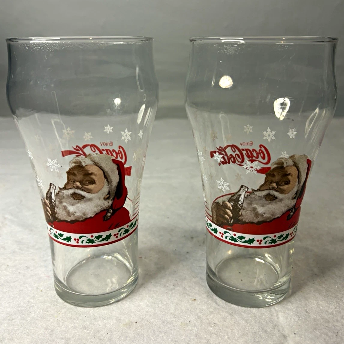 Santa Coke Glasses for sale | eBay