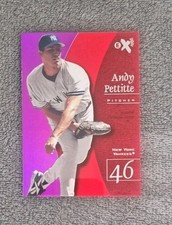 1998 Skybox E-X2001 Andy Pettitte Essential Credential 48/73  W.S. Champ