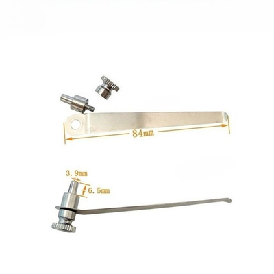 #ad 2PCS Microscope Tablet Slides Clip Stage Presser Stainless Steel Pressure Holder $9.39