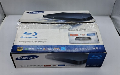 Samsung BD-F5100 Blu-Ray Disc DVD Player Streaming Full HD 1080p New Open Box