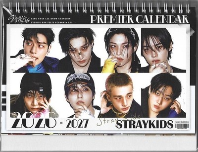 Stray Kids Photo Calendar 2026 & 2027 K-POP 2025.08-3
