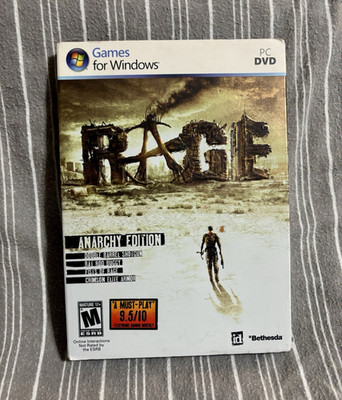 RAGE Anarchy Edition PC DVD-ROM (2011) Bethesda Shooter FPS M NTSC-U/C