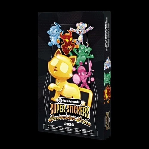 2026 VEEFRIENDS SUPER STICKERS SPECTACULAR SERIES SEALED BOX--CONFIRMED ORDER!!