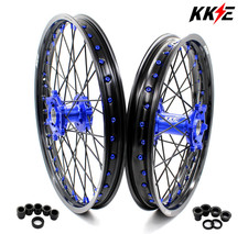 KKE 21/19'' MX Rims Fit Yamaha WR250F 2020-2026 WR450F 2019-2026 CNC Hubs Wheels