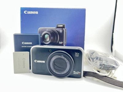 Canon Power Shot SX210 IS kompakte Digitalkamera getestet funktioniert Japan