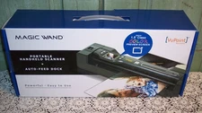 VuPoint Magic Wand PDSDK-ST470-VP Portable Scanner W Auto-Feed Dock Brand New