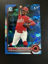 2022 Bowman Draft Sapphire Edition #BDC-140 Kenya Huggins