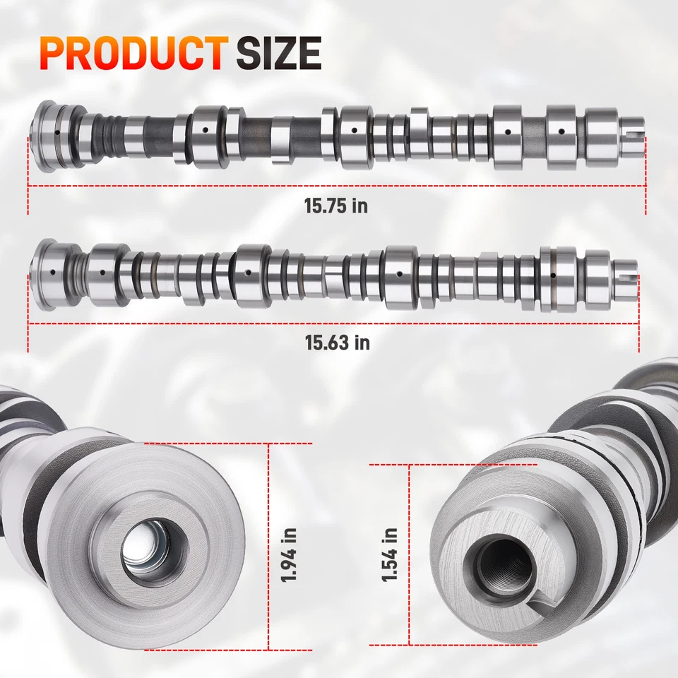 New Front and Rear Camshaft Kit For 2008-17 Honda Odyssey 2009-15 Honda Pilot - Image 2 of 4