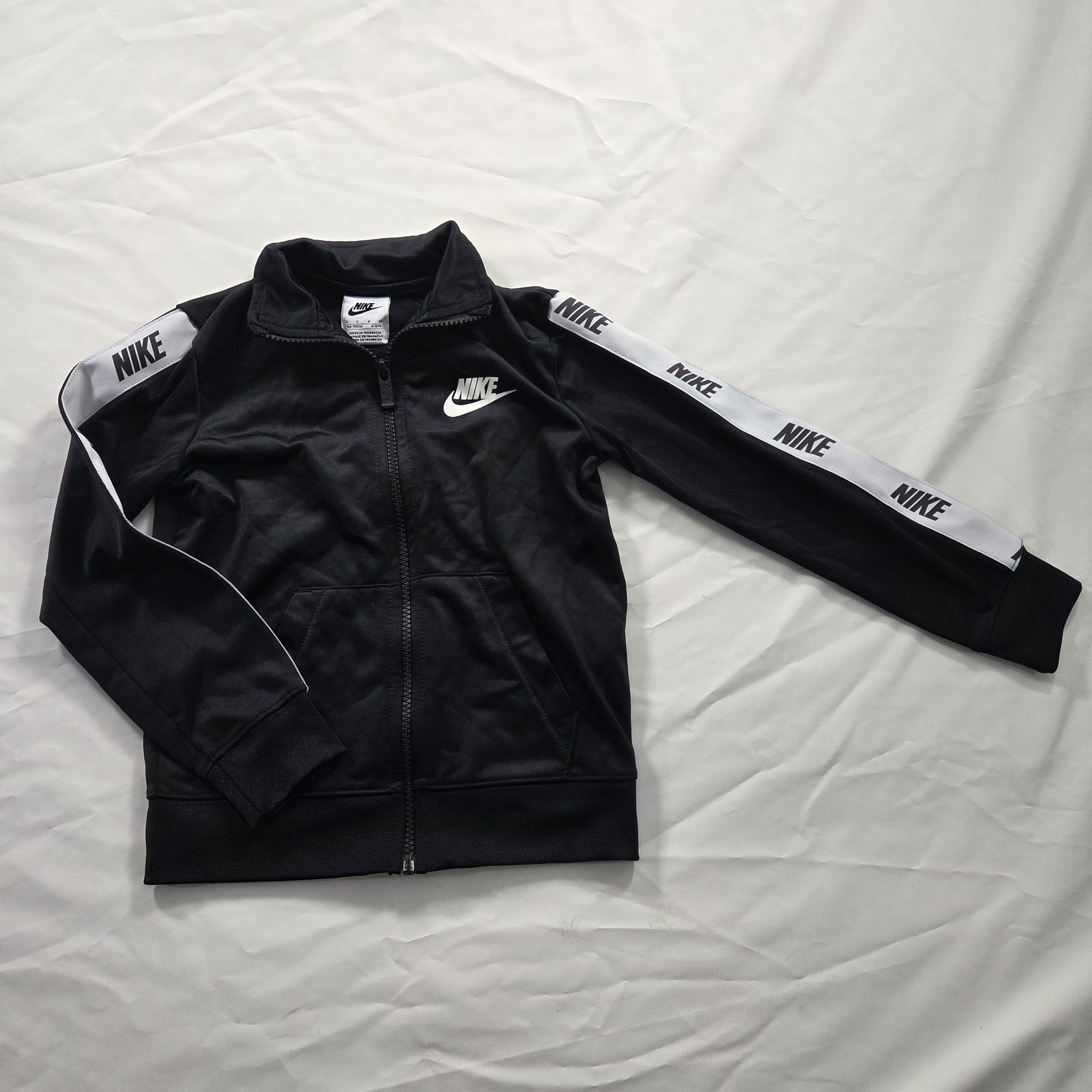 SACAI X NIKE Giacca Nike giovane piccola 4 5 anni pista full zip swoosh 104 110 cm