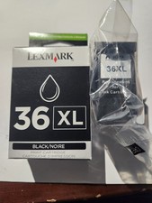 2psc Lexmark 36XL Genuine Ink Cartridges In Retail Box