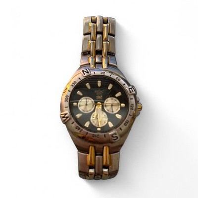 Relic Wet ZR15369 Two Tone Bracelet Band Men s 40MM Watch 