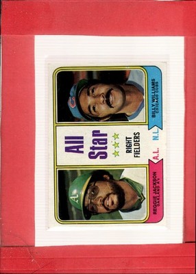 1974 Topps #338 Reggie Jackson/Billy Williams NM Near Mint All-Star Rig ID:74194