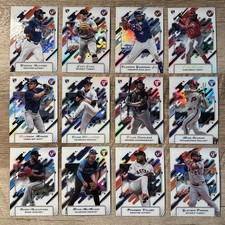 2025 Topps Pristine Base Refractor Lot (12 Cards)