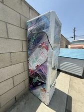 Nu Alani  Commercial One Glass Door Freezer Merchandiser Cabinet NSF ETL Single