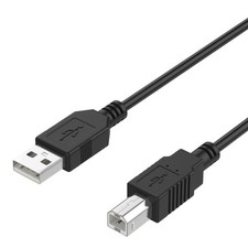 6FT USB Type A to B Cable for HP Canon Epson Dell Lexmark Brother Xerox Samsung