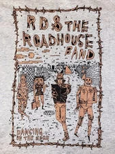 VIntage RYAN DAVIS & THE ROADHOUSE BAND Shirt Unisex Concert S to 5XL CM631