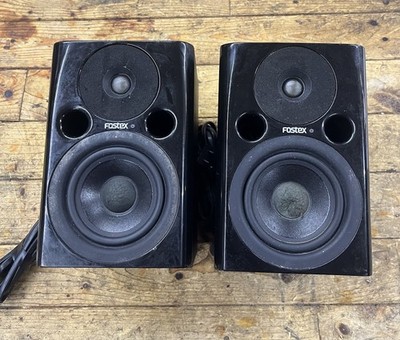 Fostex PM0.4n Active Amplified Studio Monitor Speakers Pair Wired Black