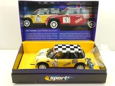 Slot Car SCALEXTRIC 1/32 Mini Cooper John Cooper Challenge #6 C2485A Carrera SCX