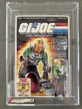Vintge 1987 Hasbro G.I. Joe MOC AFA 85 - Triple 85 Subs - Psyche- Out