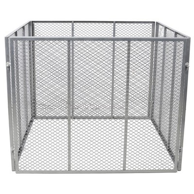 Large Outdoor Compost Bin 172Gallon Metal Wire Mesh Composter Rust Proof Coating